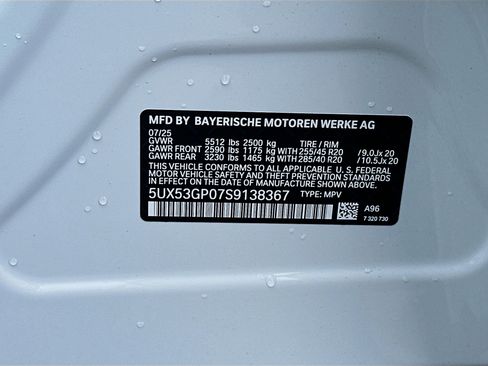 New 2025 BMW X3 xDrive30i w/ Convenience Package image 28