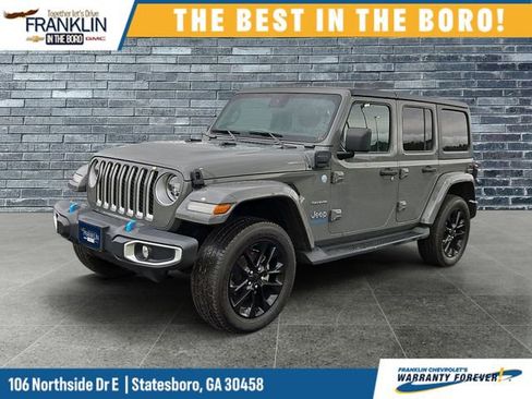 Used 2022 Jeep Wrangler Unlimited Sahara w/ Safety Group AWD/4WD image 1