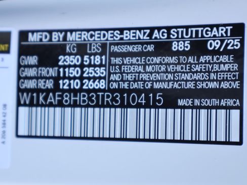 New 2026 Mercedes-Benz C 43 AMG 4MATIC Sedan image 30