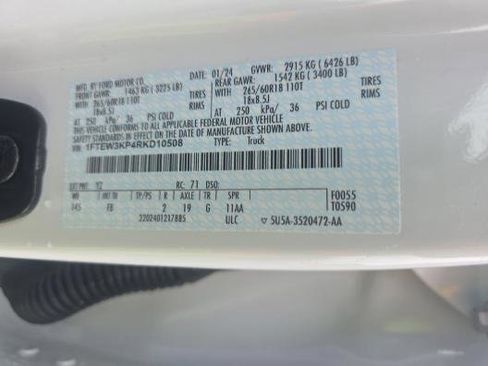 Used 2024 Ford F150 XLT w/ XLT Black Appearance Package image 15