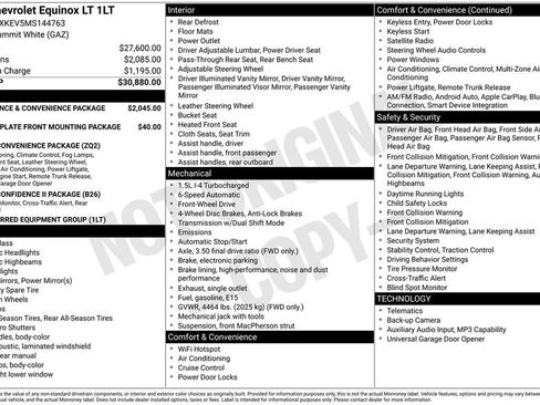 Used 2021 Chevrolet Equinox LT image 11