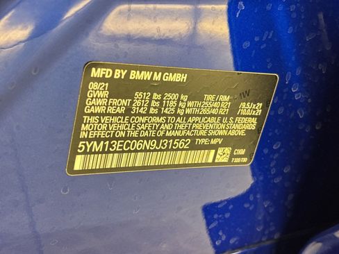 Used 2022 BMW X3 M w/ Competition Package image 20