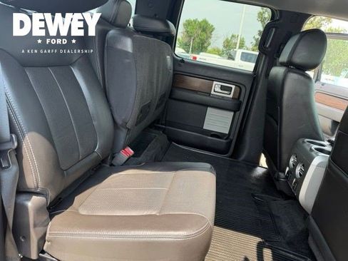 Used 2013 Ford F150 Lariat w/ Lariat Chrome Pkg AWD/4WD image 32
