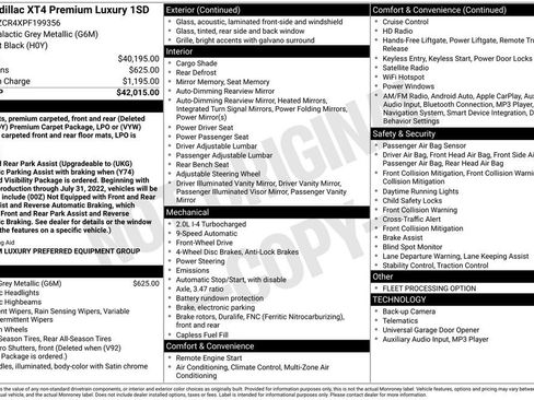Used 2023 Cadillac XT4 Premium Luxury FWD image 17