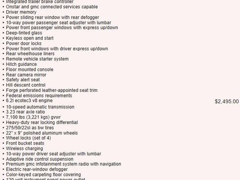 Used 2019 GMC Sierra 1500 Denali w/ Denali Ultimate Package image 7