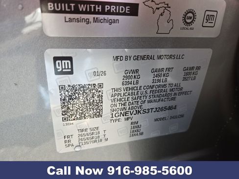 New 2026 Chevrolet Traverse Z71 w/ Driver Confidence Package image 38