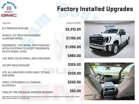 Certified 2024 GMC Sierra 2500 SLT w/ SLT Premium Package AWD/4WD image 3