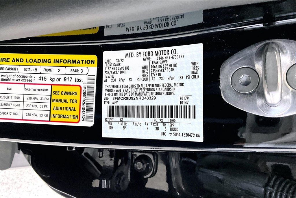 Used 2022 Ford Bronco Sport Badlands w/ Premium Package AWD/4WD image 42