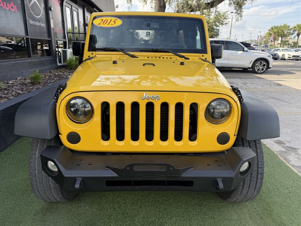 Used 2015 Jeep Wrangler Unlimited Sport w/ Quick Order Package 24S AWD/4WD image 2