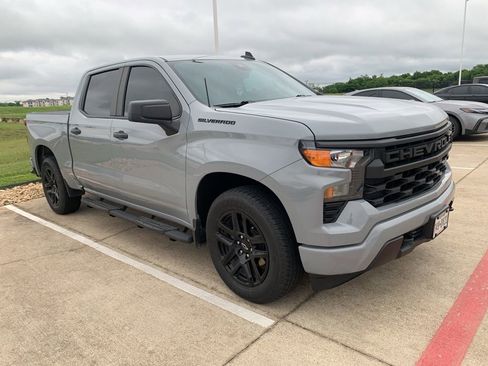 Used 2024 Chevrolet Silverado 1500 Custom w/ LPO, Dark Essentials Package RWD image 1