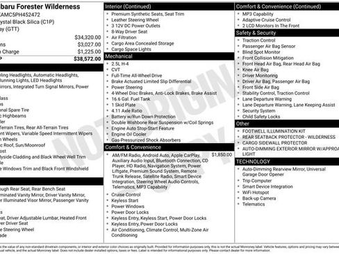Used 2023 Subaru Forester Wilderness AWD/4WD image 27