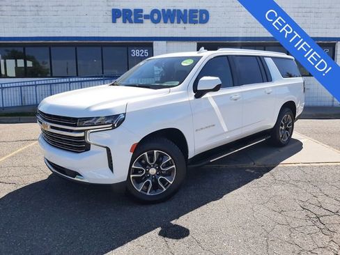Certified 2021 Chevrolet Suburban LT AWD/4WD image 1