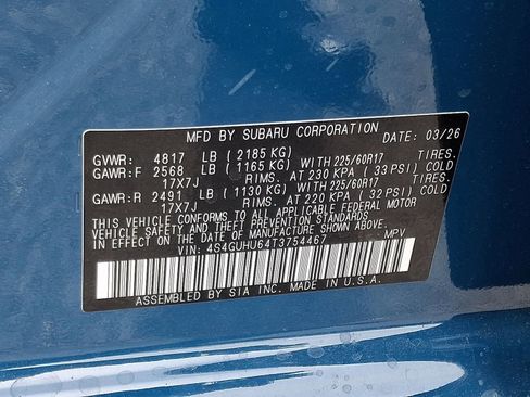 New 2026 Subaru Crosstrek 2.5i Wilderness AWD/4WD image 12