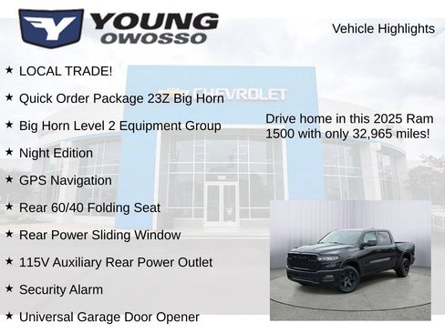 Used 2025 RAM 1500 Big Horn AWD/4WD image 8