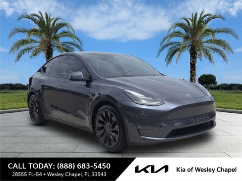 Used 2021 Tesla Model Y Performance AWD/4WD image 1