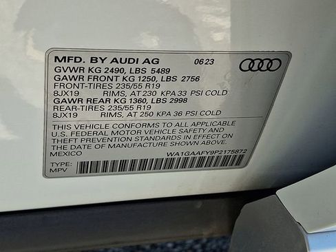 Used 2023 Audi Q5 2.0T Premium w/ Convenience Package AWD/4WD image 27