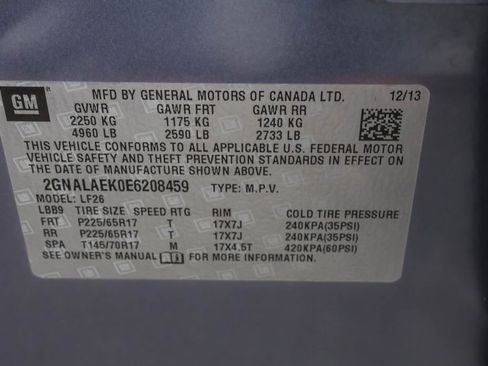 Used 2014 Chevrolet Equinox LS w/ LPO, Protection Package image 37