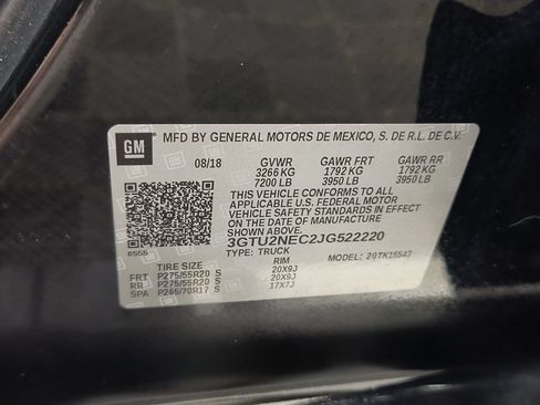 Used 2018 GMC Sierra 1500 SLT AWD/4WD image 25
