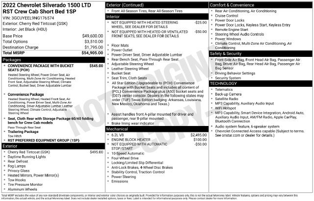 Certified 2022 Chevrolet Silverado 1500 RST AWD/4WD image 31