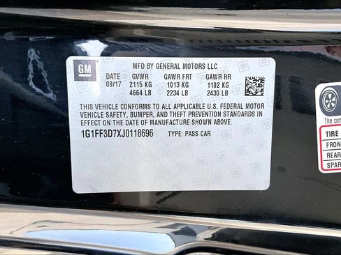 Used 2018 Chevrolet Camaro SS image 32