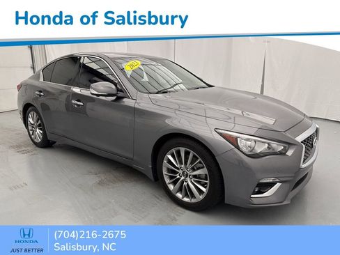 Used 2023 INFINITI Q50 Luxe w/ Cargo Package AWD/4WD image 1