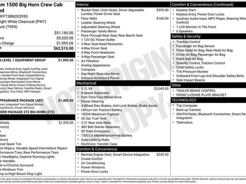 Used 2024 RAM 1500 Big Horn AWD/4WD image 39