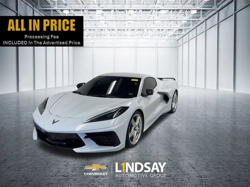 Used 2023 Chevrolet Corvette Stingray Premium Cpe w/ Z51 Performance Package RWD image 1