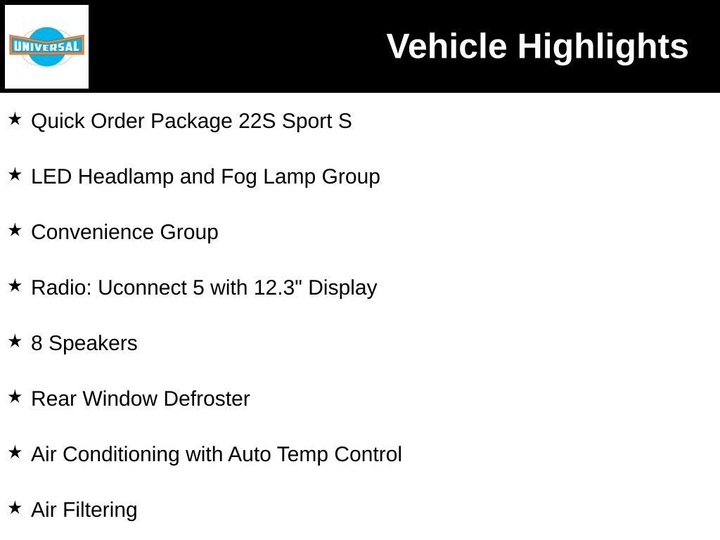 New 2026 Jeep Wrangler Sport AWD/4WD image 9