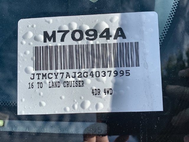Used 2016 Toyota Land Cruiser AWD/4WD image 47