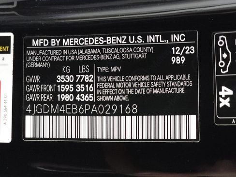 Used 2023 Mercedes-Benz EQS 580 4MATIC SUV image 40