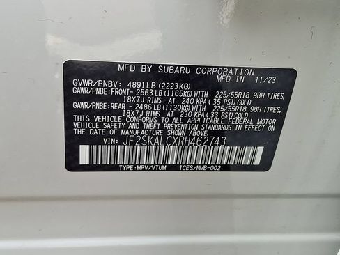 Used 2024 Subaru Forester Limited AWD/4WD image 31