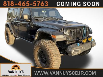 Used 2022 Jeep Wrangler Unlimited Rubicon 4xe w/ Steel Bumper Group