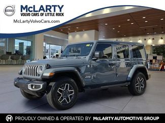 Used 2024 Jeep Wrangler Unlimited Sahara w/ Technology Group AWD/4WD 360° Tour