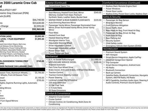 New 2026 RAM 3500 Laramie w/ Night Edition image 28
