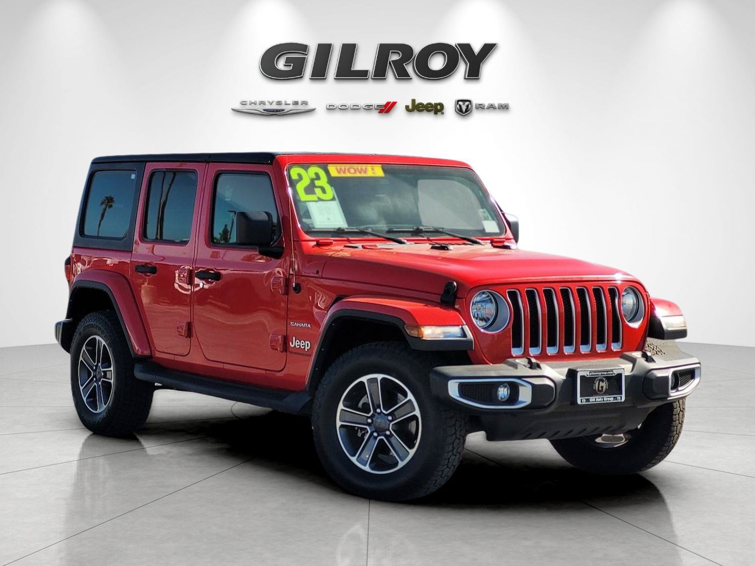 Used 2023 Jeep Wrangler Unlimited Sahara AWD/4WD image 2