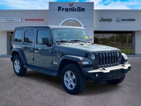 Certified 2018 Jeep Wrangler Unlimited Sport S AWD/4WD image 1