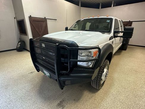 Used 2013 Ford F550 4x4 Crew Cab Super Duty w/ PWR Equipment Group image 2