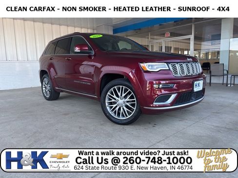 Used 2018 Jeep Grand Cherokee Summit image 1