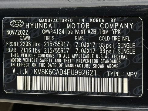 Used 2023 Hyundai Kona SEL w/ Cargo Package AWD/4WD image 39
