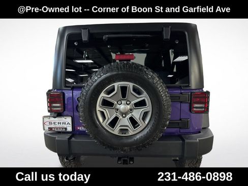 Used 2017 Jeep Wrangler Unlimited Rubicon w/ Connectivity Group AWD/4WD image 4