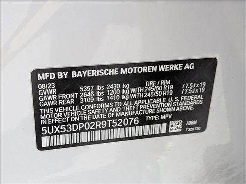 Used 2024 BMW X3 xDrive30i w/ Convenience Package AWD/4WD image 25