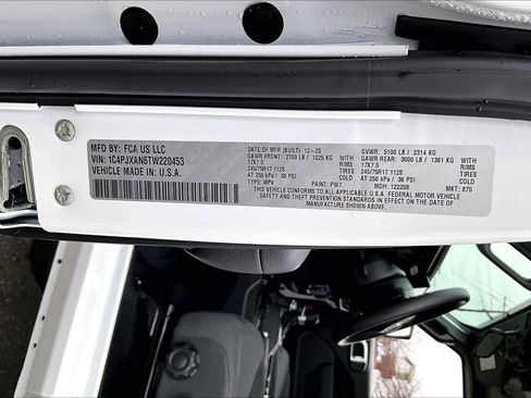 New 2026 Jeep Wrangler Sport image 21