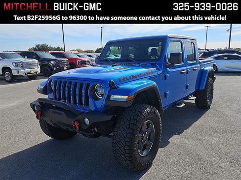 Used 2022 Jeep Gladiator Rubicon w/ LED Lighting Group image 1