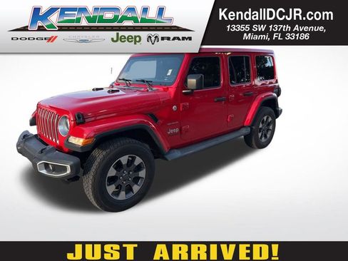 Used 2018 Jeep Wrangler Unlimited Sahara AWD/4WD image 1