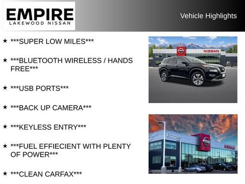 Used 2022 Nissan Rogue SV AWD/4WD image 2