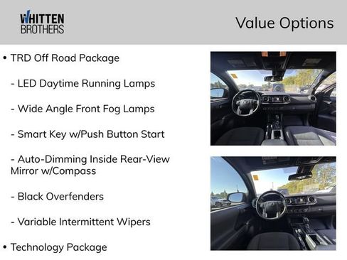 Used 2019 Toyota Tacoma TRD Off-Road w/ Technology Package AWD/4WD image 8