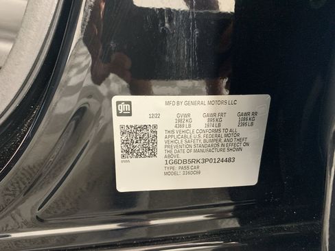 Used 2023 Cadillac CT4 Premium Luxury w/ Climate Package RWD image 12