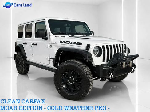 Used 2018 Jeep Wrangler Unlimited Sahara w/ Quick Order Package 24M Moab AWD/4WD image 1