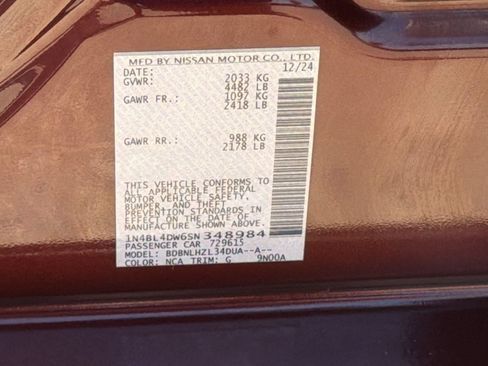 Used 2025 Nissan Altima 2.5 SV AWD/4WD image 23