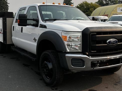 Used 2012 Ford F550 4x4 Crew Cab Super Duty w/ Payload Upgrade Pkg image 3